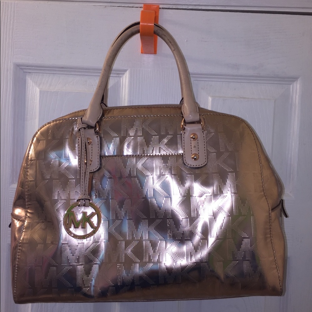 Rose Gold Michael Kors purse